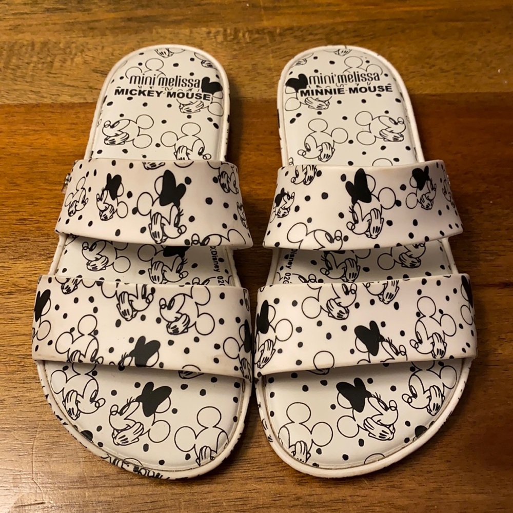 Mini Melissa x Mickey Mouse Sandals *Like New*